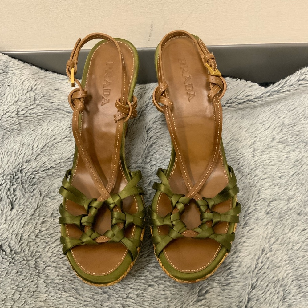 PRADA Wedges